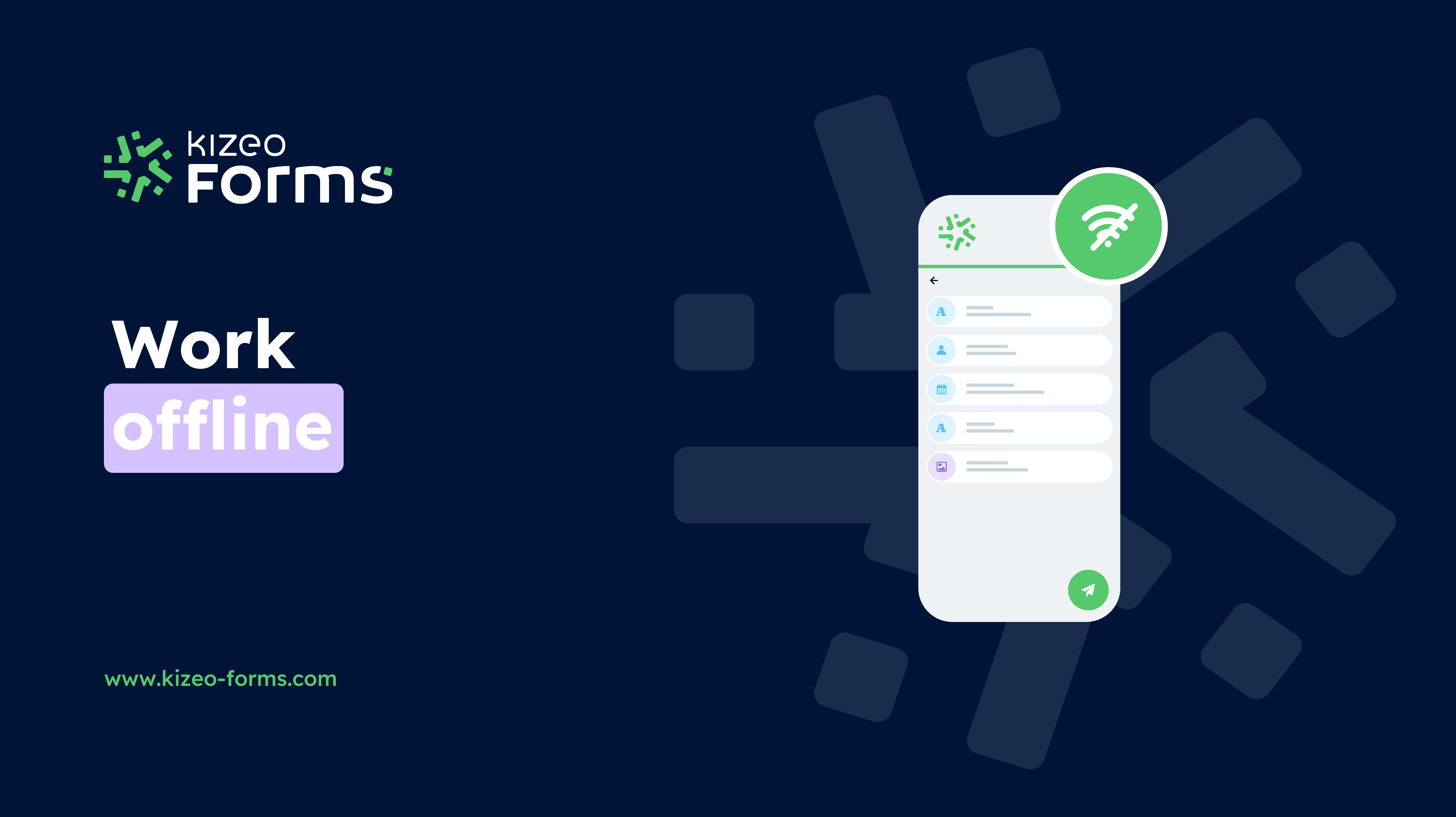 screenshot of Kizeo Forms